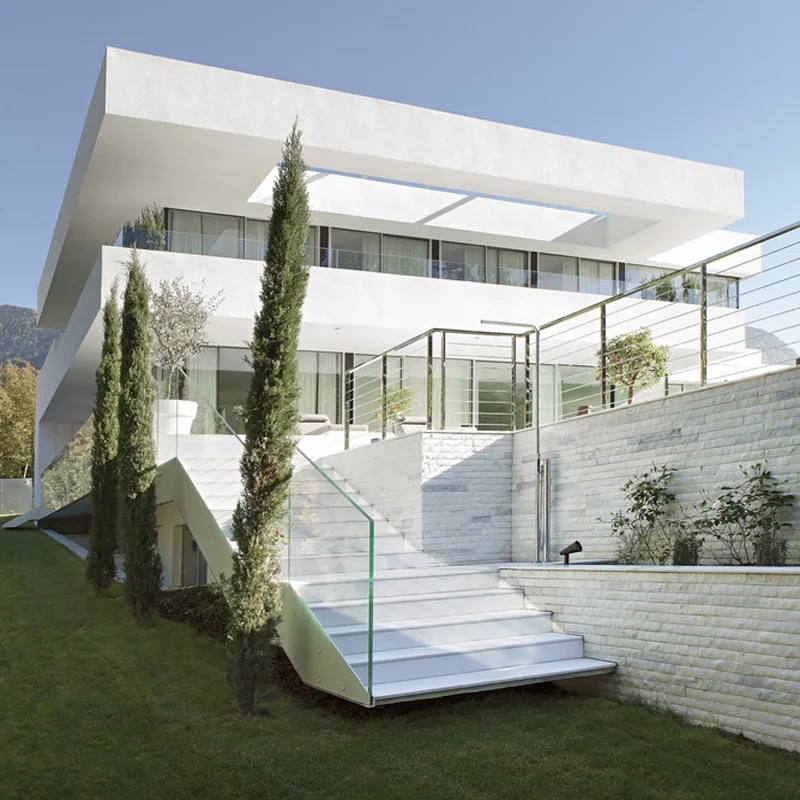 Factory direct sales of luxury modern light and heavy steel prefabricated residential villas