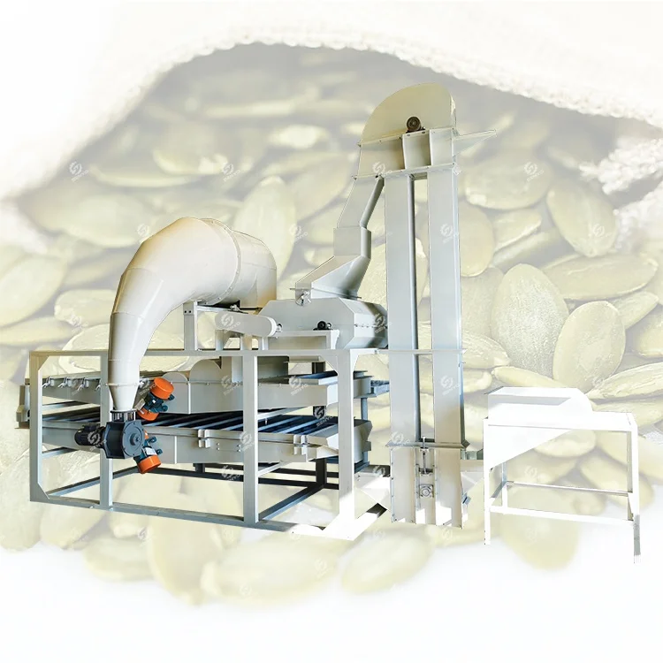 High Quality Watermelon Seed Sheller Pumpkin Seed Cleaning Shelling Separating Machine
