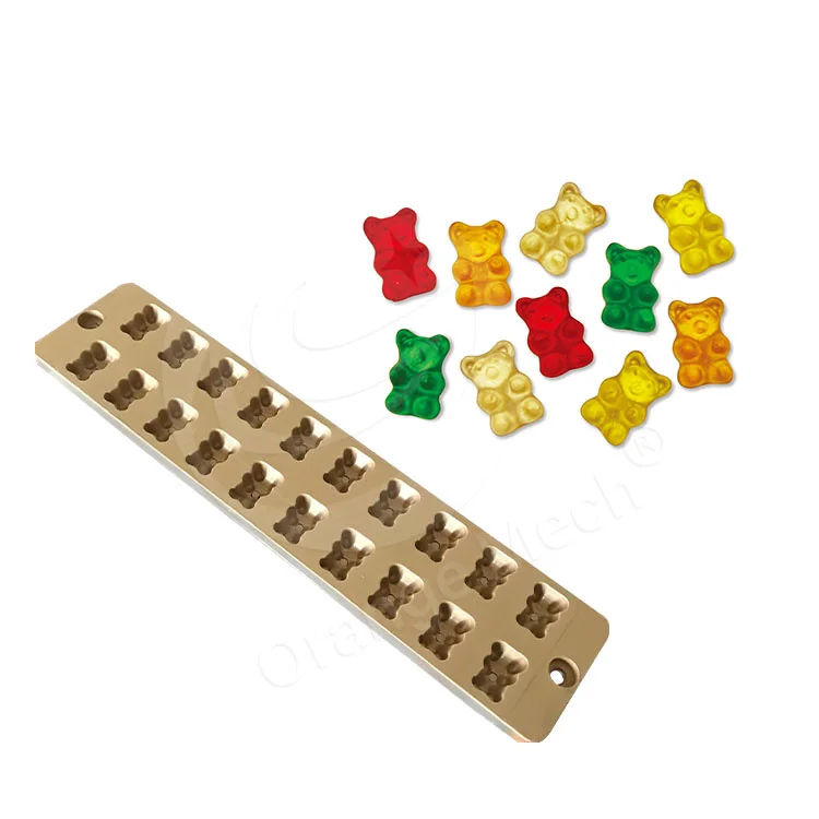 ORME High Temperature Resist Snowman Log Animal Bunny Rectangular Silicone Mold Maker for Chocolate Bar