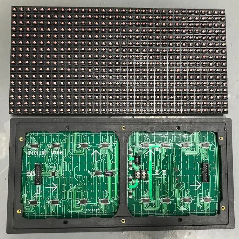 Наружный моноцветный СВЕТОДИОДНЫЙ модуль DIP p10 p12.5 Светодиодный Одноцветный