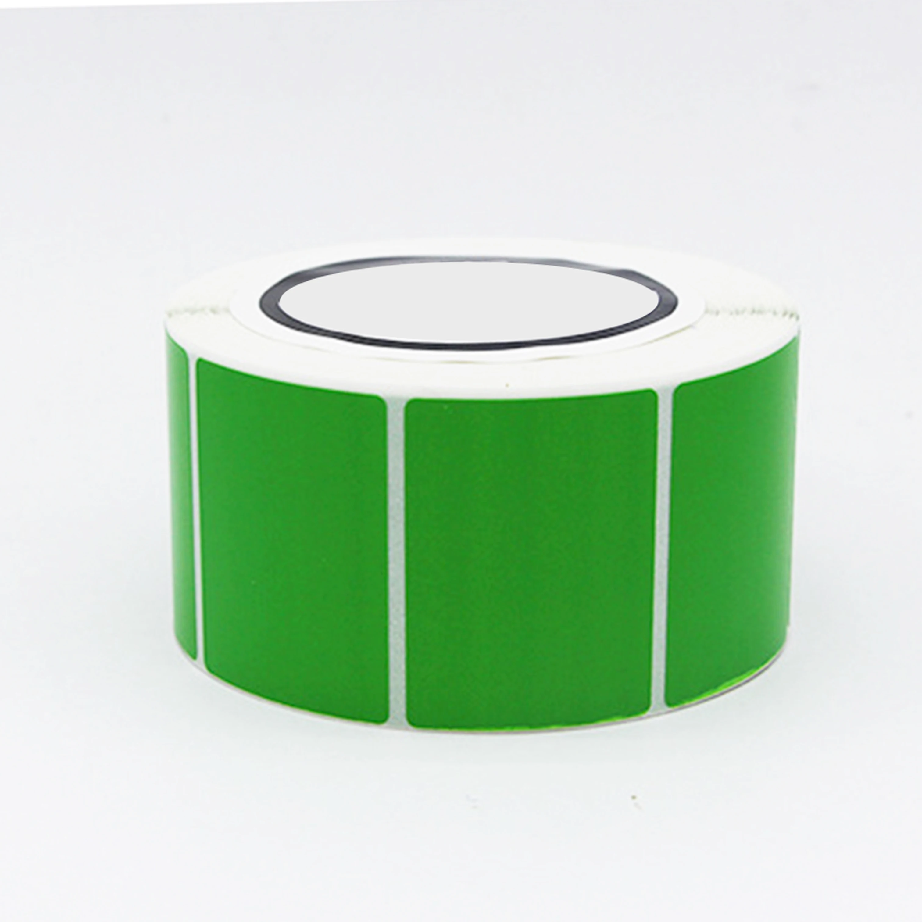 Customized Color Self Adhesive Direct Thermal Sticker Labels Shipping Sticker 4x6 Yellow Thermal Roll Label