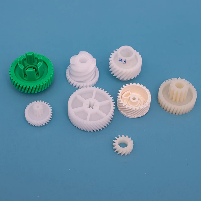 
 Низкая цена, высокая точность, лучшее качество, спиральная пластиковая шестеренка, подгоняемая основа на образцах и чертеже  