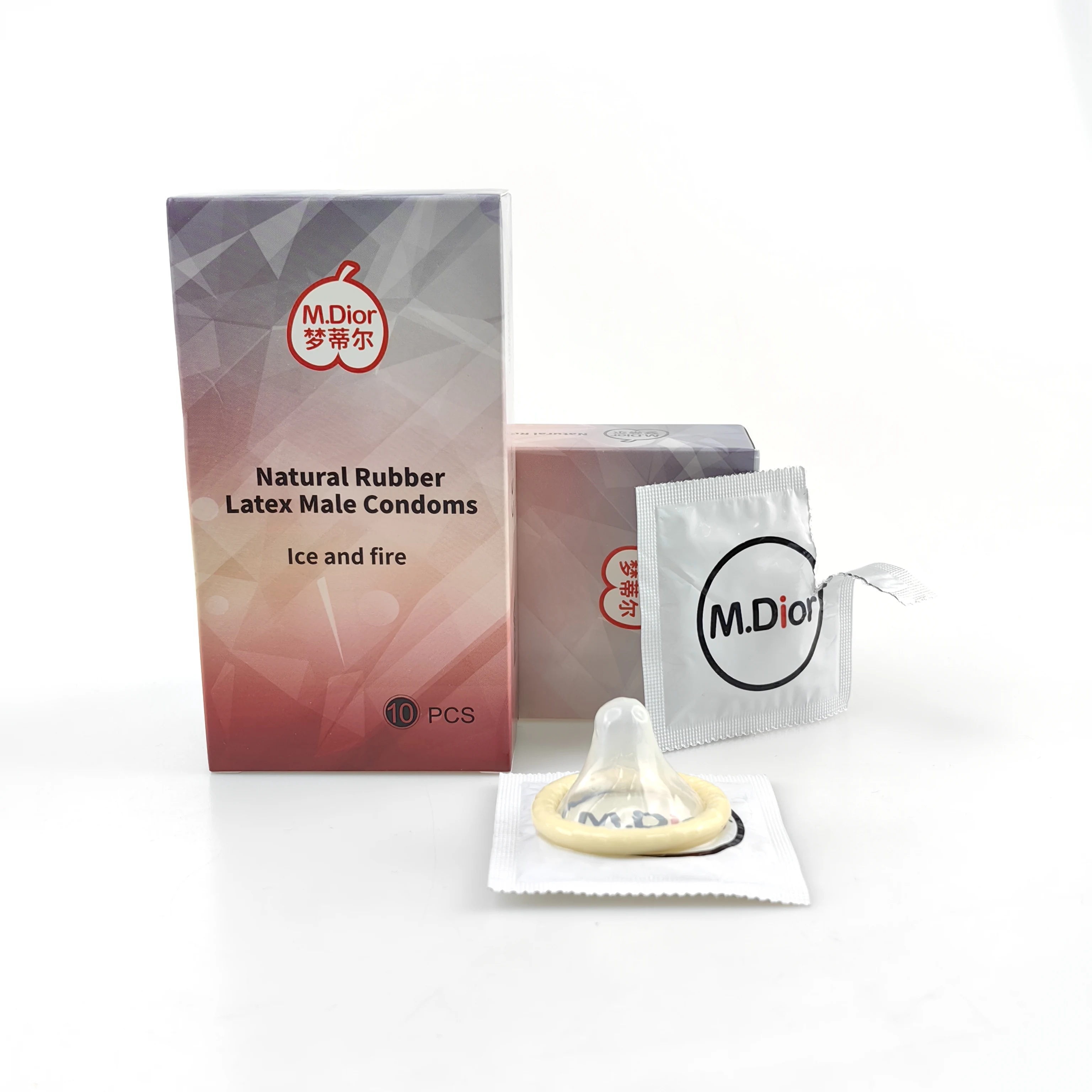 Factory Direct Lubricated Male Latex Condoms flavour mint condoms