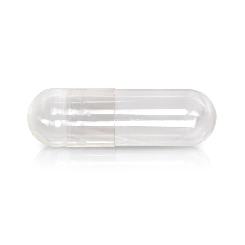 HPMC Empty Capsules Size number 00 0 white or clear transparent vegetable hard capsules for vegan and vegetarian