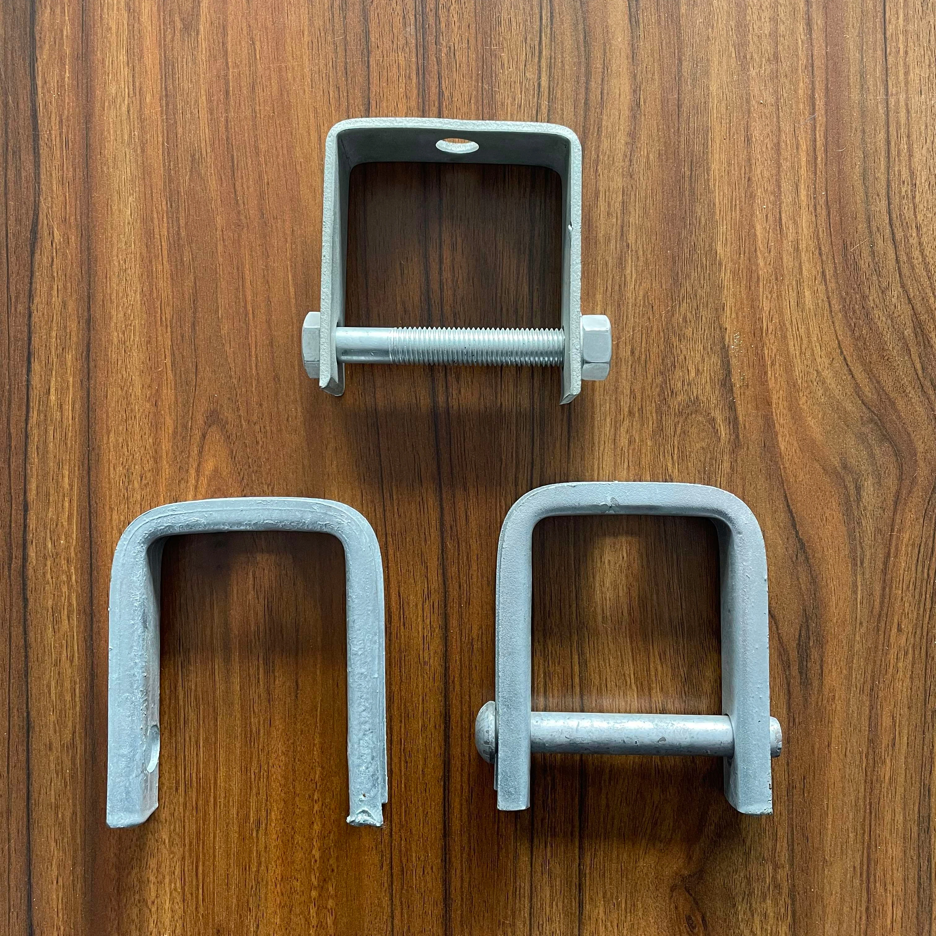 hot dip galvanized insulator bracket d iron bracket pole bracket D-iron electrical fittings