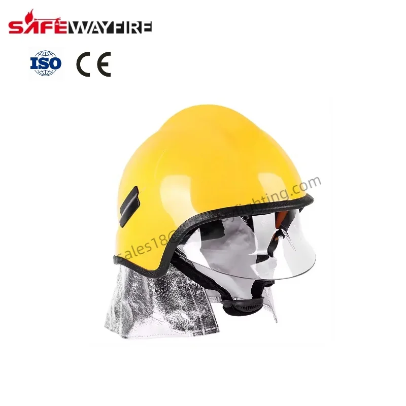 High Quality Factory Direct Sale Helmet Firefighting Equipment Safety Fireman Fireproof Helmet