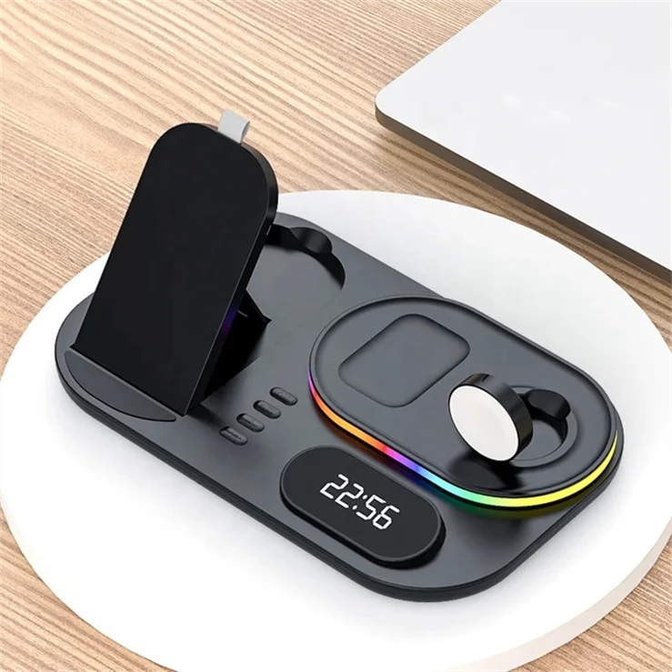 hot selling oem15w 10w fast qi wireless charger wireless charger stand 3 in 1 portable wireless charger For Iphone