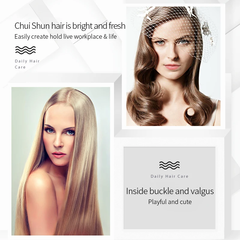 KSKIN Customized High Quality Hair Straightener Brush Professional Hair Straightener Hot Hair Straightener Comb