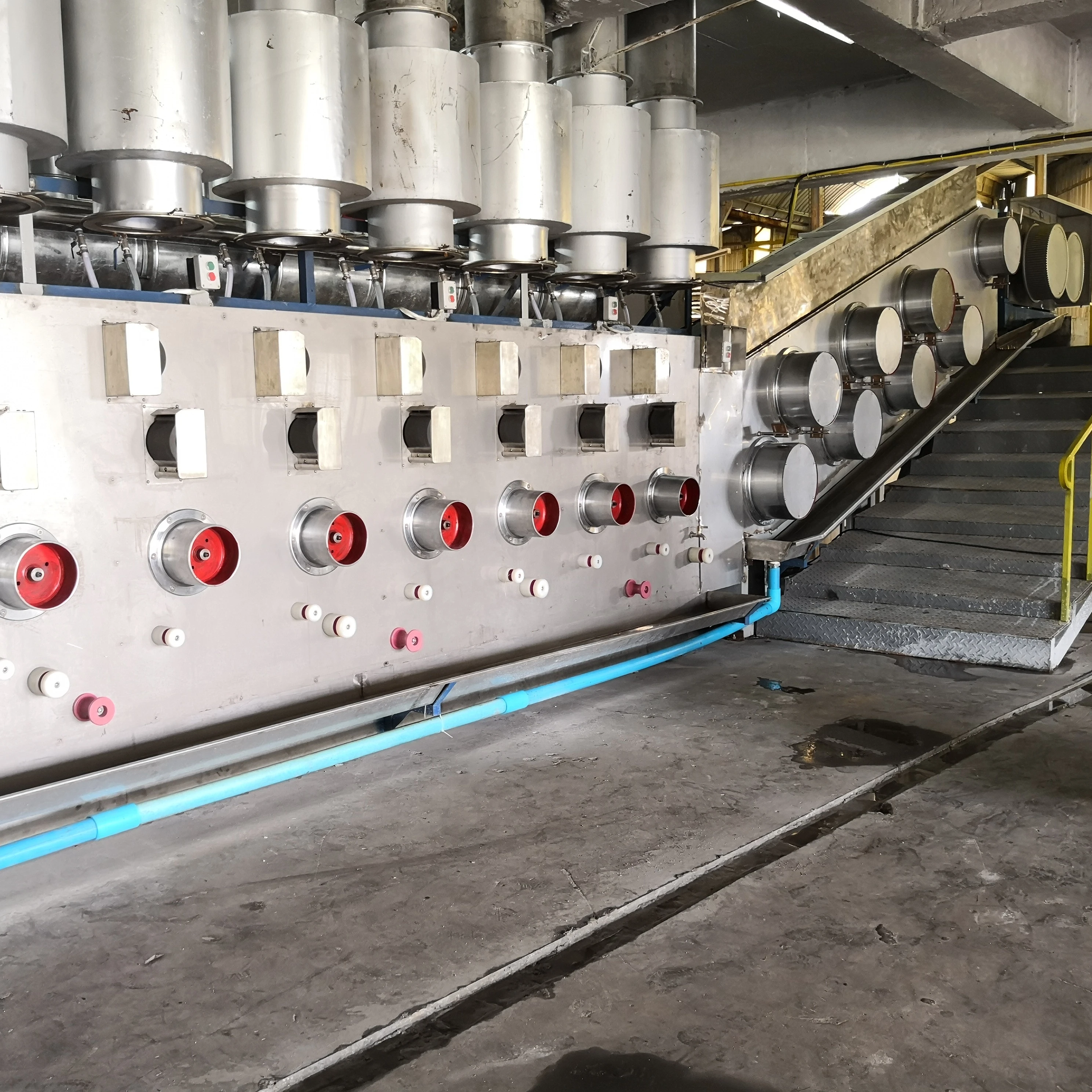 Polyester Staple Fiber Production Machine/PET Bottle Flake recycling machine