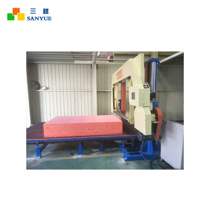 Дунгуань матрасы пены горизонтальная машина для резки