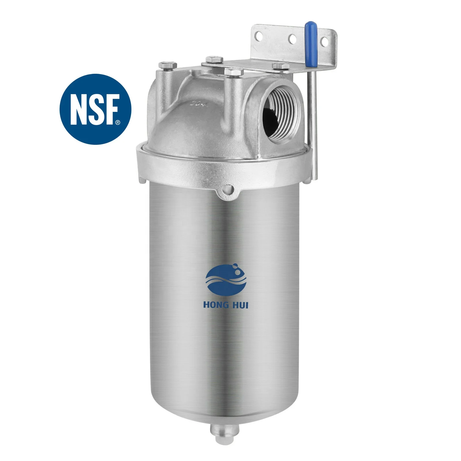 HONG HUI NSF HMS-5C SS304 Water Filter Housing Water Filter Housing