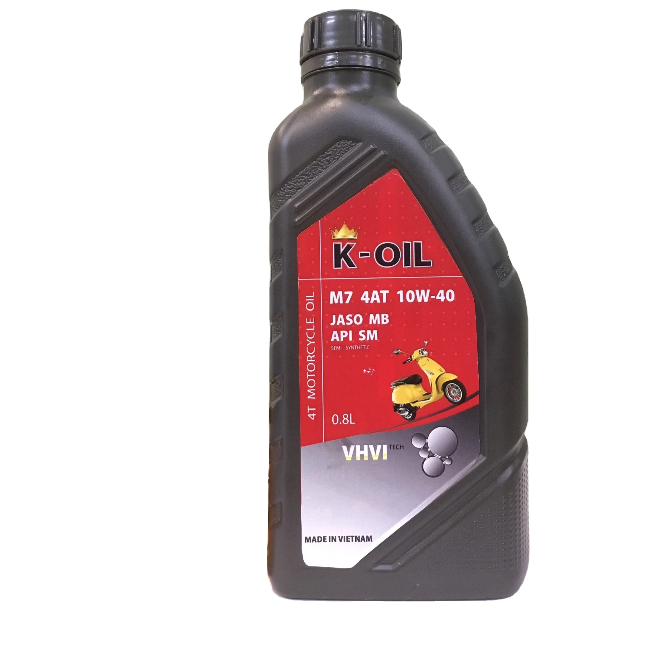 K-Oil M7 4AT моторное масло API SM 20W-40 JASO MB OEM полусинтетическое заводская цена для 4-тактных