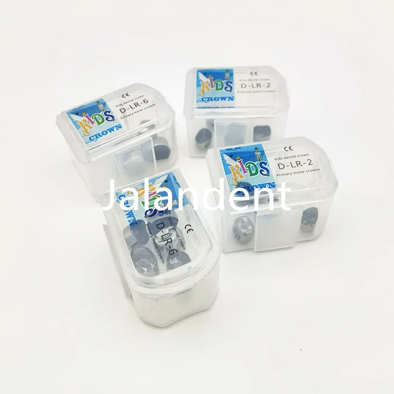 Dental Orthodontic 5pcs/box Dental Kids Stainless Steel Crowns Dental Primary Kids Molar Crown