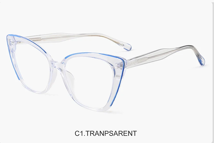 IU-30160 Wholesale high quality ladies acetate eyewear spectacle eyeglass optical frames for eye glasses