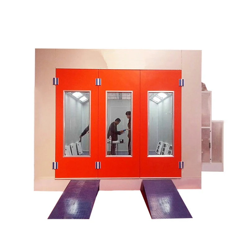 Customized Cheap Price Electric Heat Spray Booth Heating Box Automotive Spray Cabin Room For Car Painting