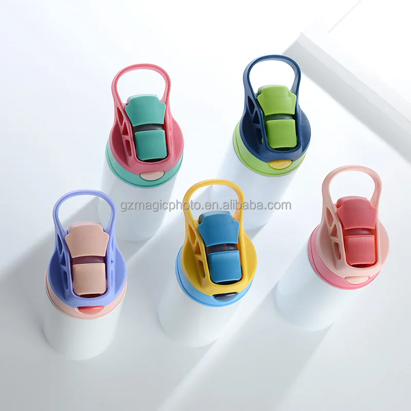 350ml Sublimation blanks Kids Tumbler Straight Double Wall Stainless Steel Children Kids Water Bottle