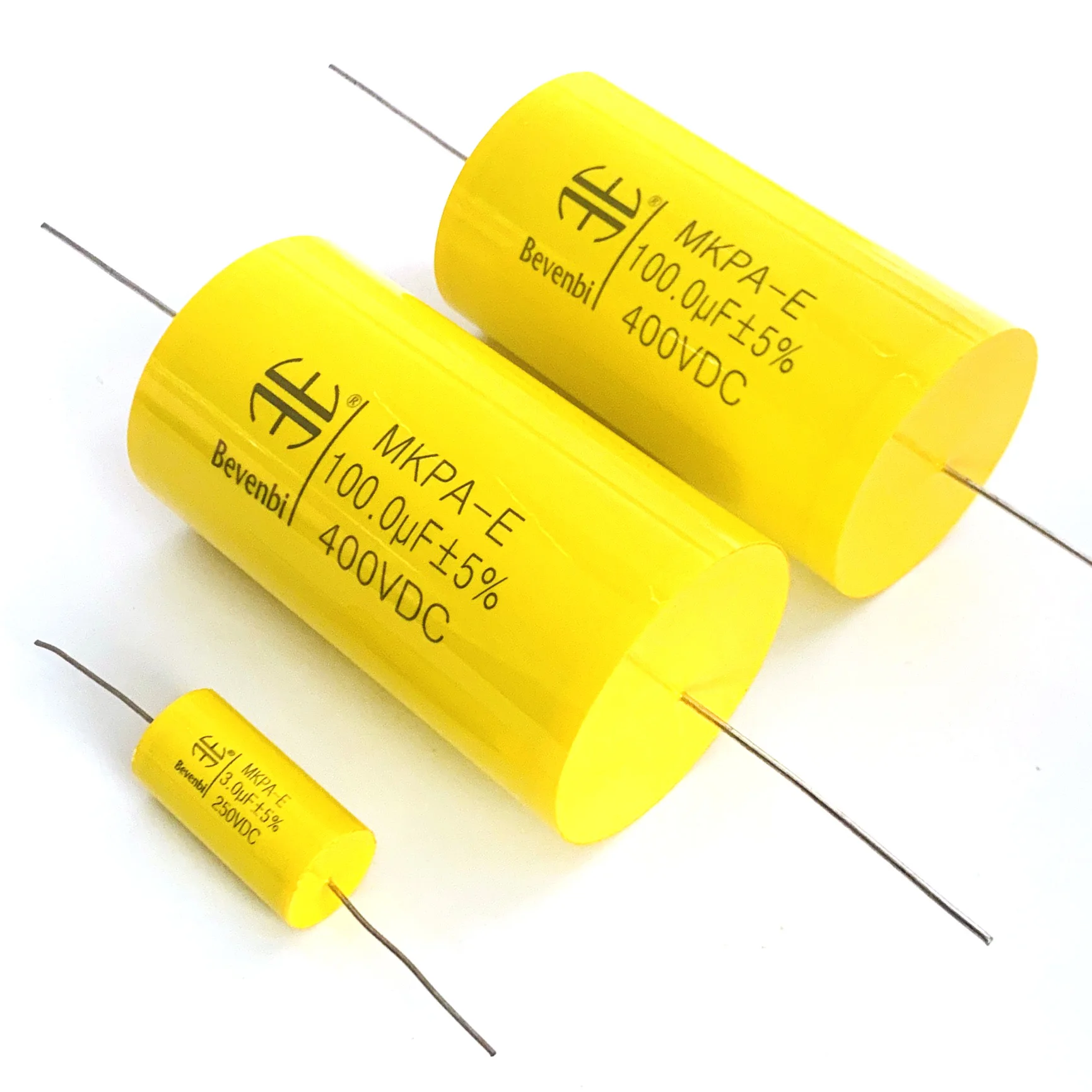 Bevenbi Capacitador de Audio Film Capacitors 100 uf 400v Capacitor Audio Tweeter MKP 250V