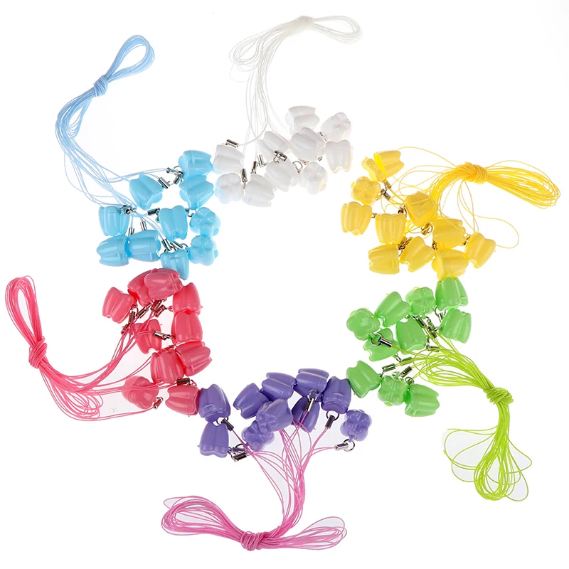 New Colorful Baby Teeth Milk Teeth Box Children Tooth Case Denture Accessories Dental Clinic Gift