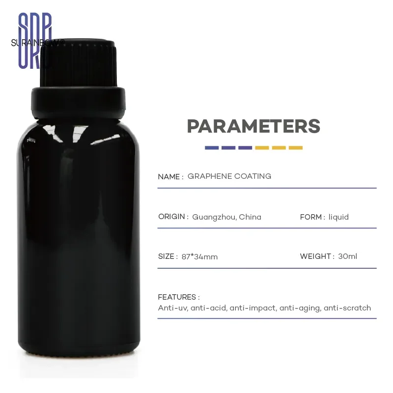 Surainbow Graphene Ceramic Coating 20h Car Care Paint Protection Detailing Nano Liquid Coatings