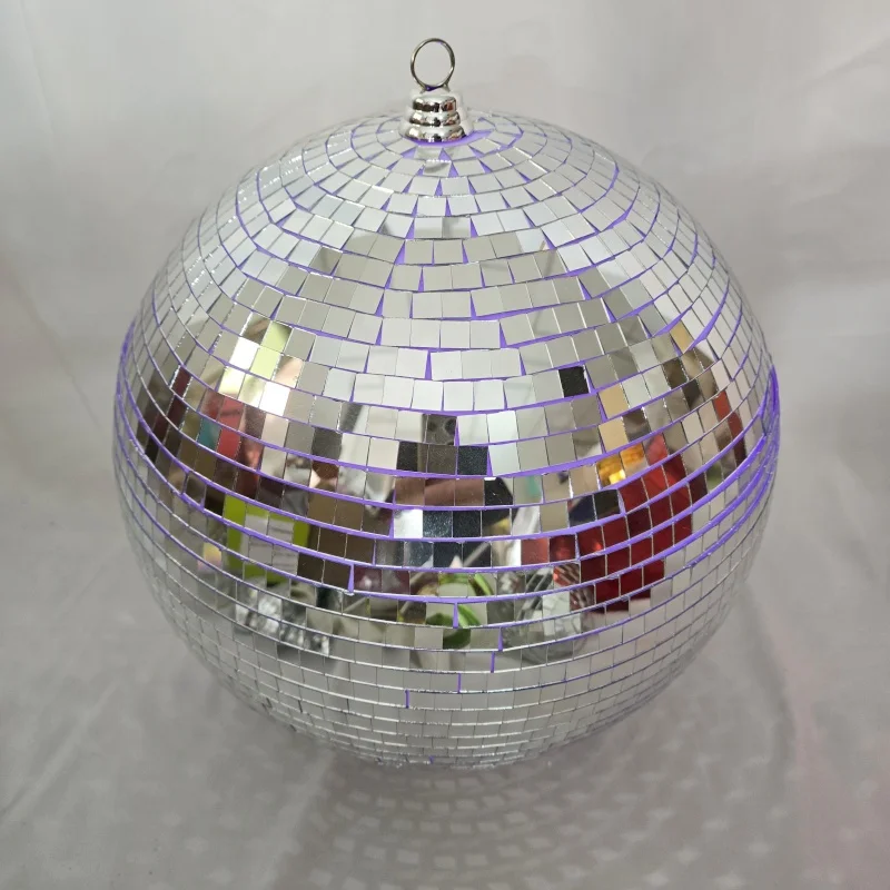 Custom various sizes Shape  Polyron material disco ball clips plastic ball Christmas holiday hangers Supermarket stage props