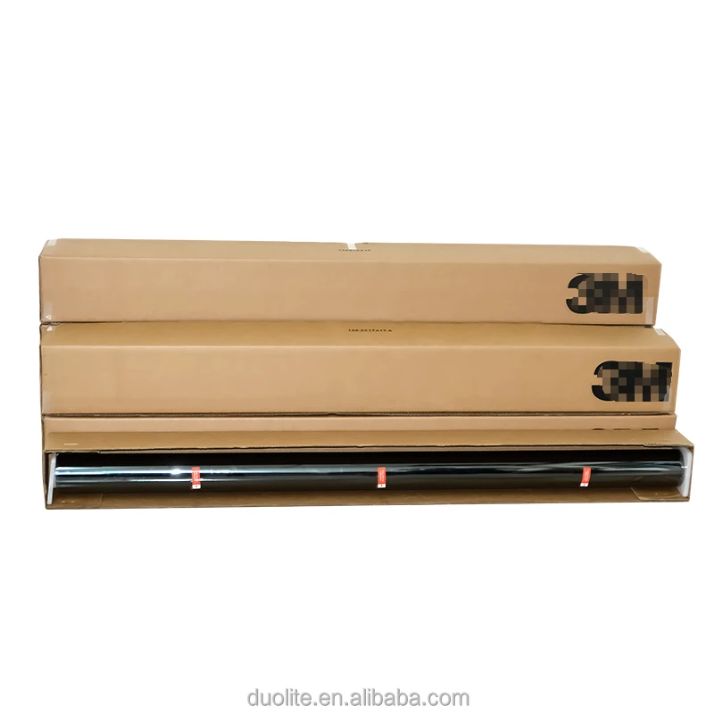 Hot sale in middle East Asia and South America 1.52*30 m self adhesive solar windows tinting car window film 3M car film