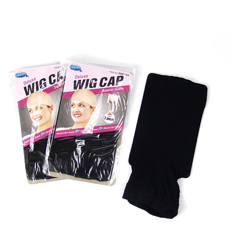Wholesale mesh dome wig caps for making wigs, headband ventilated wig caps, 2Pcs/bag high quality stocking nude wig net cap