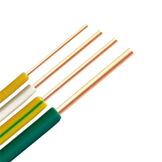 Hight quality BV solid copper electrical cable 1.5mm 2.5mm 4mm 6mm 10mm 16mm single core house wiring electrical cable