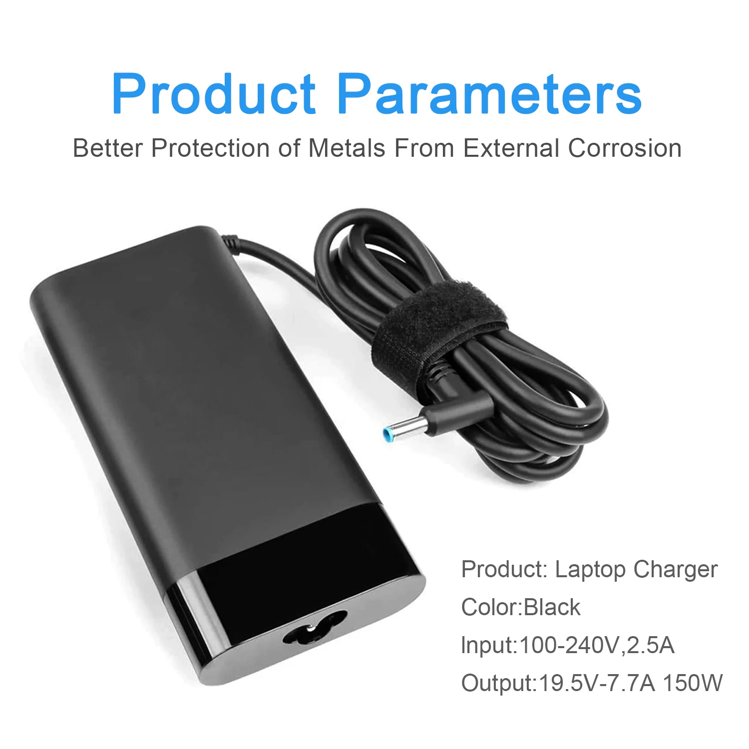 19.5V 7.7A 150w slim smart AC Adapter for  for HP OMEN 15 17/Pavilion Gaming 15 17 Laptop/Zbook 15 G3 G4 G5 G6, TPN-CA11, TPN-D