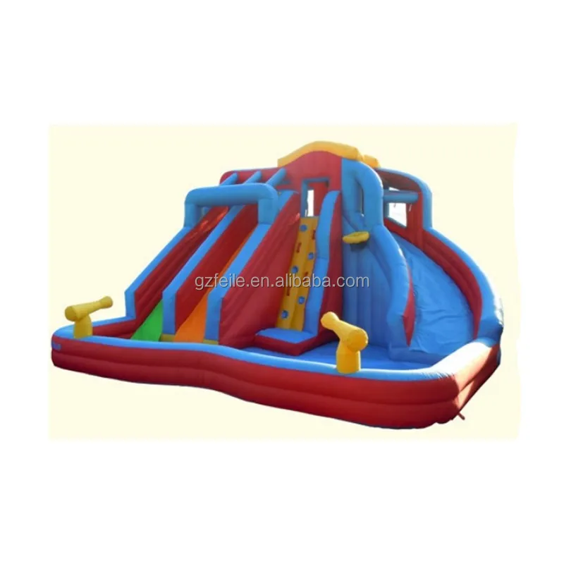 Good design inflatable water slide swimming pool jumping castles inflatable water slide