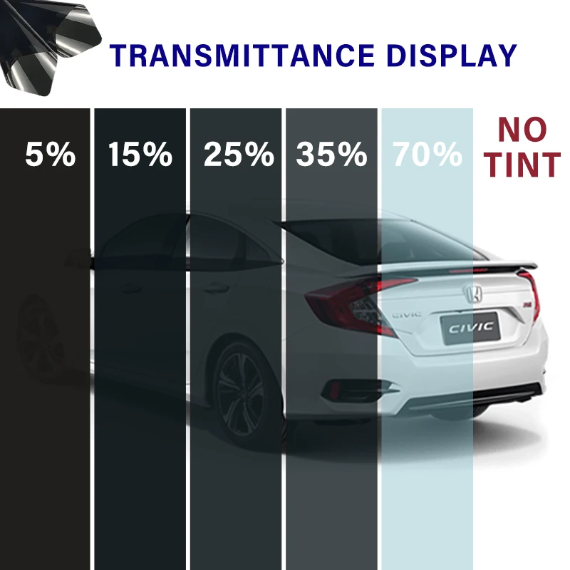 2mil Sun Block 99% UV IR Ultra-high Permeability Magnetron Metal Nano Ceramic Window Tint Film Sun Control Glass Protective Film