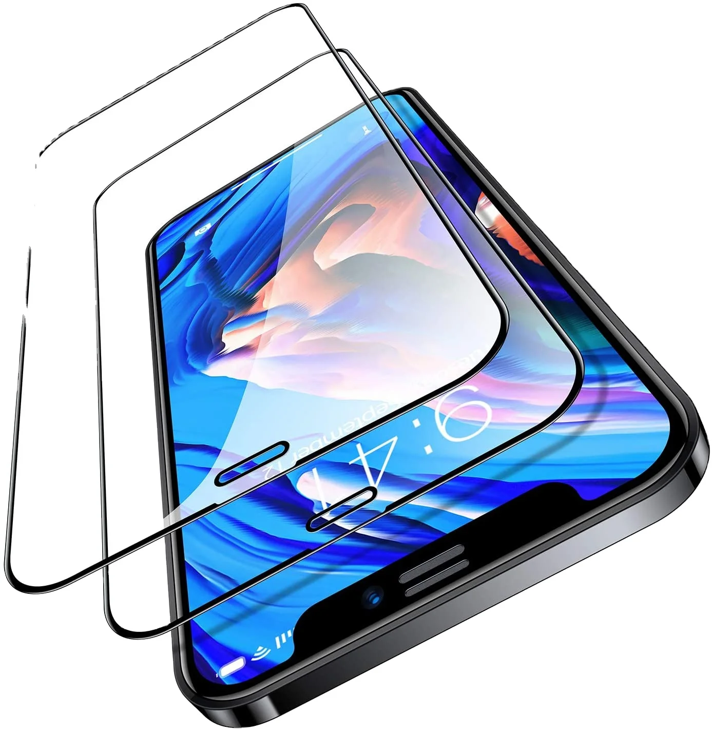  Защита экрана для iPhone 12 pro max 2.5D 9H закаленное стекло iP 11 защита с полным покрытием Закаленные стекла сотового