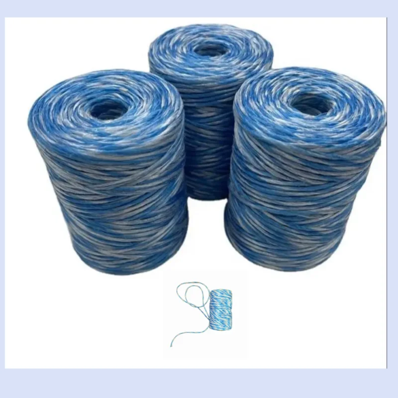 Spool weight 6 kg Agricultural PP Material Twine String Rope UV stabilizer 220 kLy for vine tomato