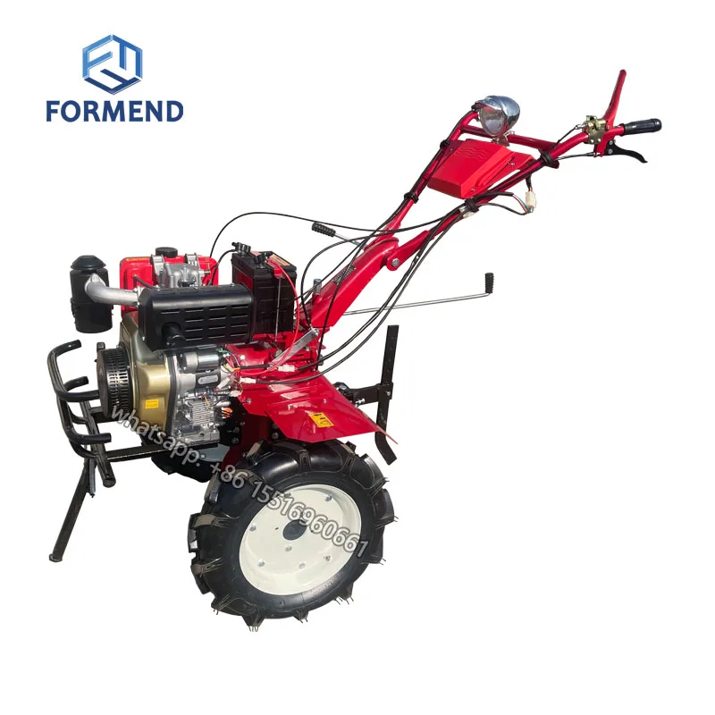 agriculture equipment and tools 186f diesel mini tiller dry land using powerful motocultores