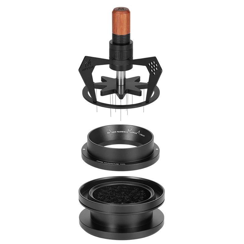 Custom Praying Mantis 8 needles 0.4mm Espresso Tools Stirrer Powder Leveler Dispenser Coffee Distributor WDT Tools