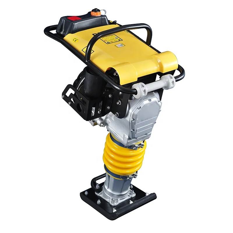 Бензиновый Тип заземления Taizhou JC RM80 80 кг уплотняющий Вибрационный заземляющий двигатель бензиновый 5.5HP ударный