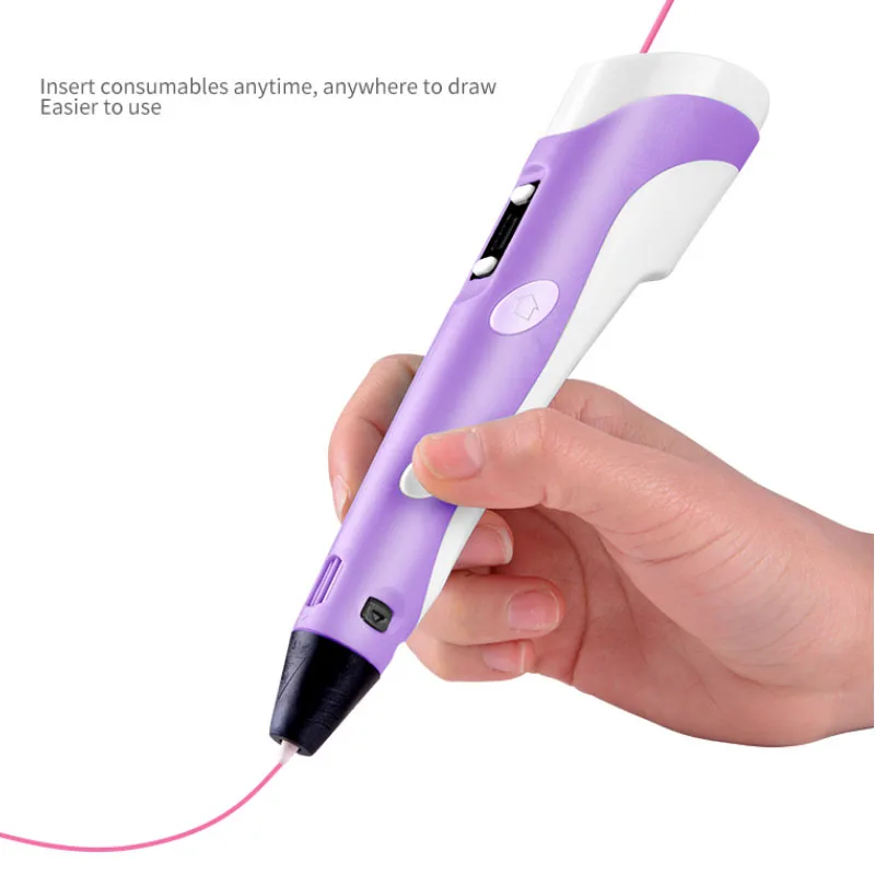 Kids Educational Toy 3d Printing Pen Rp100b School Drawing Pen Wholesale Price