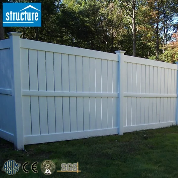 Cheap Garden Decoration PVC Vinyl Security Yard Fence Children Safety Fence