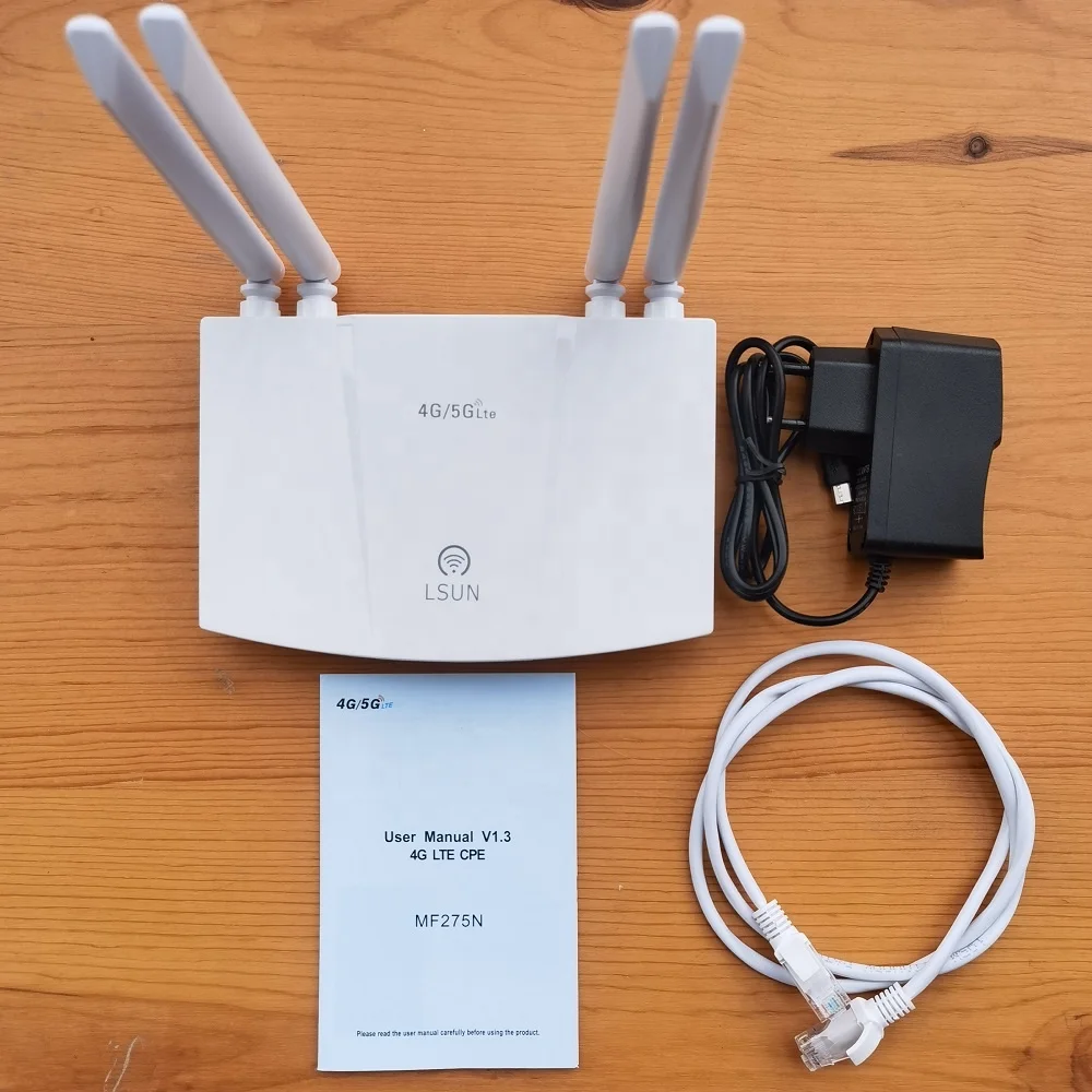 LSUN MF275N 4G CPE LTE4g router with battery Wireless Router cat4 300M LTE WIFI CPE router gateway