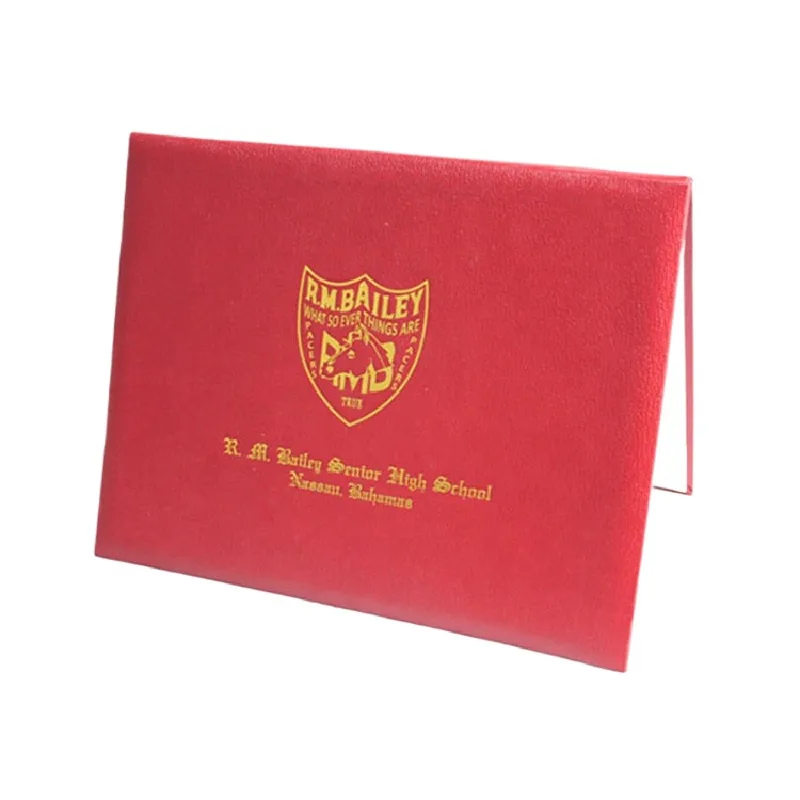 Graduation Accessories Diploma Certificate Holder Cover