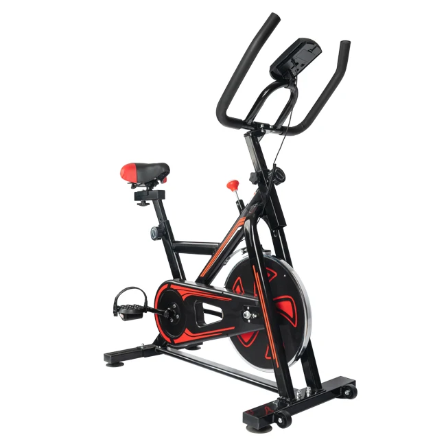 Indoor Cycling Bike, Belt Drive Indoor Exercise Bike,Stationary Bike LCD Display for Home Cardio Workout Bike Training