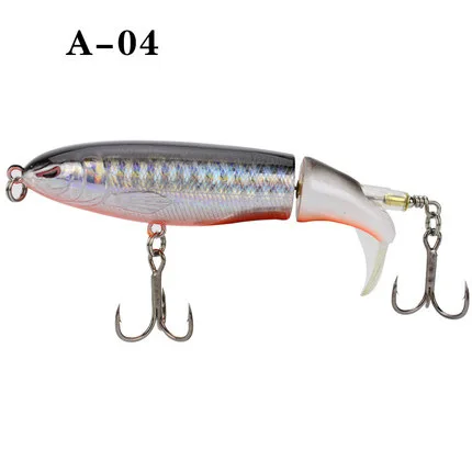 Рыболовная приманка Whopper Popper Swimbait 10 см/13 г искусственная Topwater с вращающимся хвостом рыболовные снасти крючки имитация