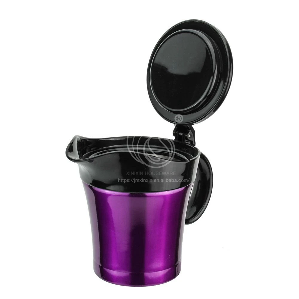 Black Plastic Handle For Home Kitchen Stainless Steel Gravy Boat Gravy Warmers