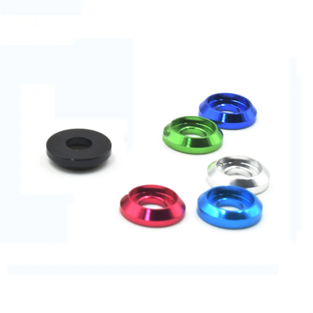 Colorful Anodized 6061 Aluminum Button Head Washers For UAV