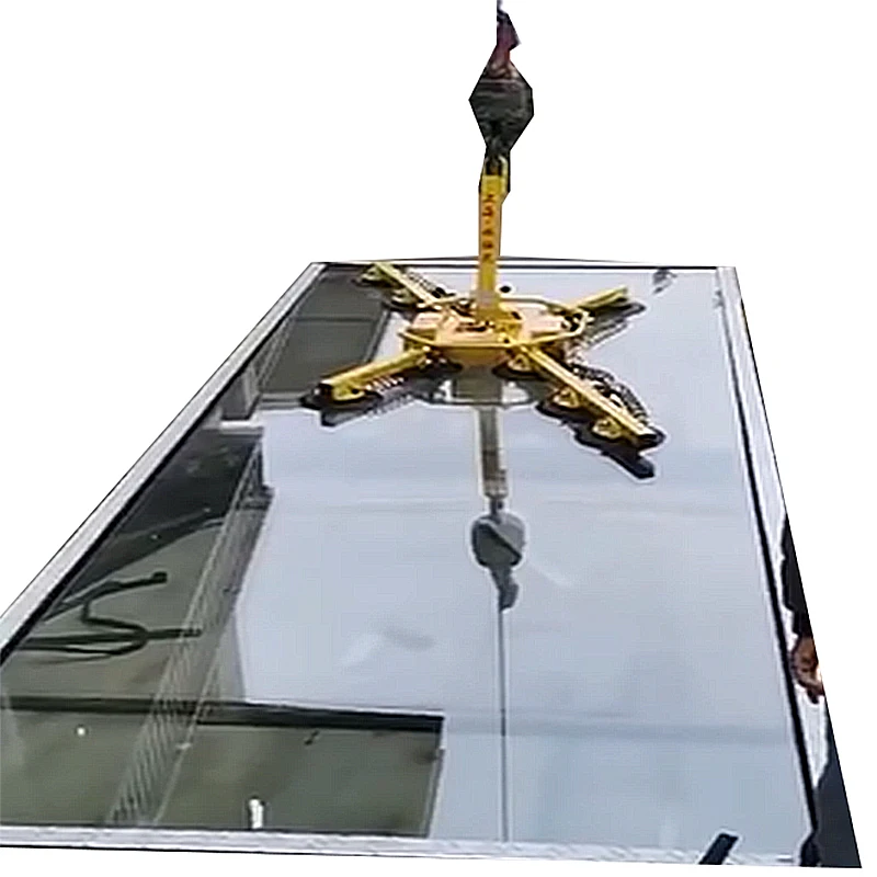 glass lifting machine for outdoor glass curtain wall installation or  indoor glass  crane