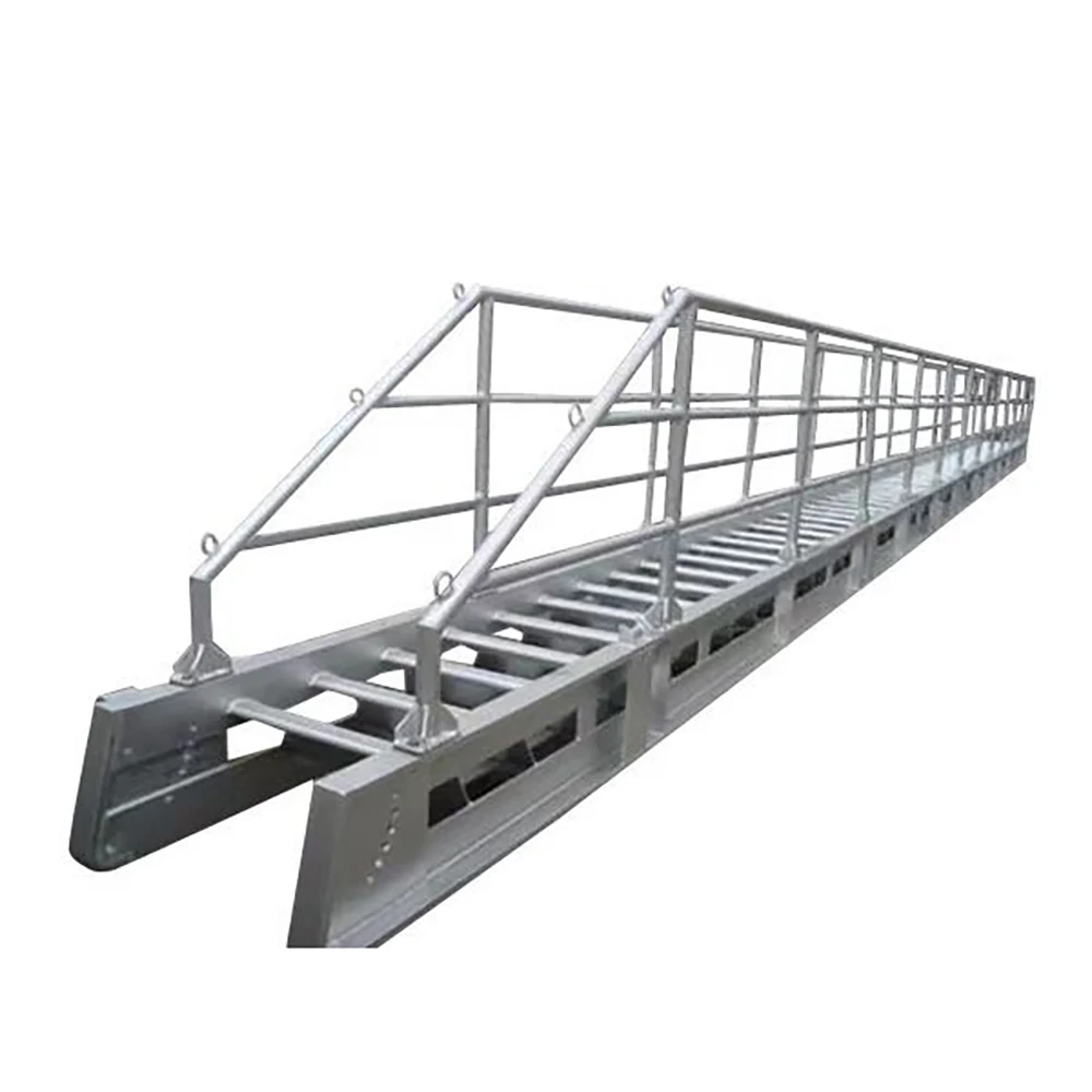 Hot Selling Aluminum Boat Dock Ship Marine Gangway Ladder