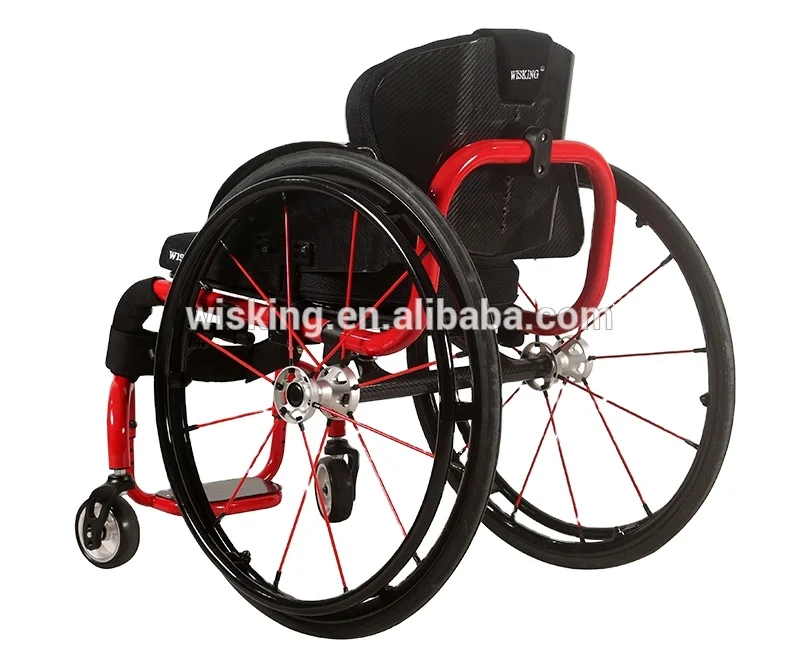 wisking 8800 magnesium alloy with carbon fibre active leisure sports wheelchair with CE ISO