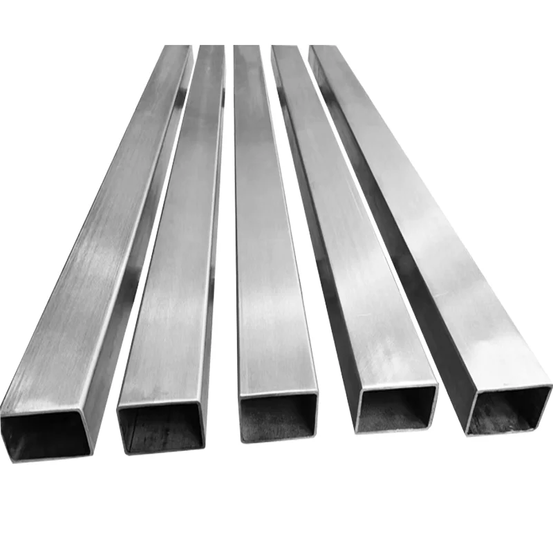 Factory Supply ASTM B338 Gr2 B862 Gr5 6al4V Titanium square tube for Industrial Use