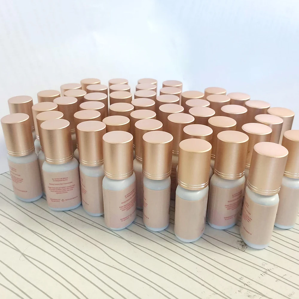 Private Logo Long Last 1S Drying Eyelash Extension Glue Adhesive PMMA Free Waterproof/Oil Proof LEDUV Lamp Glue Eyelashes Tools