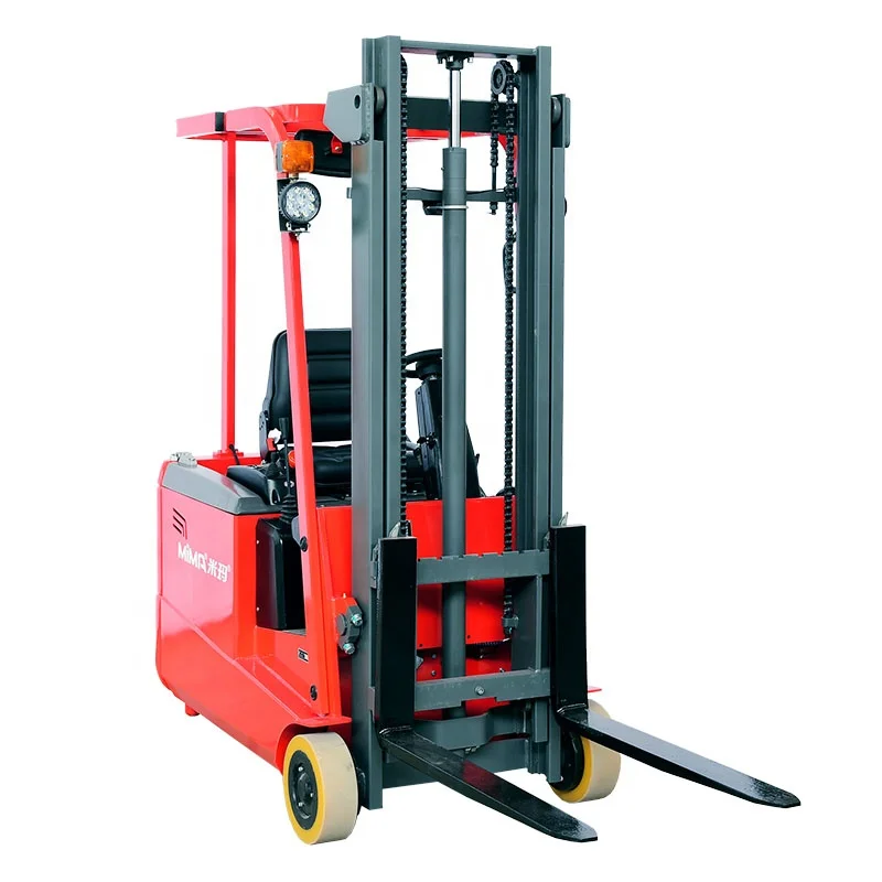 High quality MiMA three  wheel 1500kg  electric forklift TKA15 en CHINA