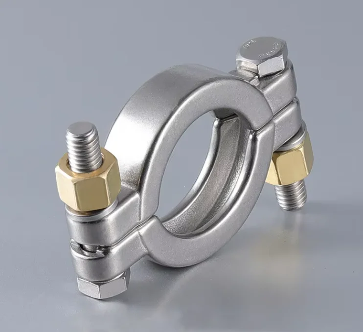 High Quality Hygienic Food Grade Sanitary Stainless Steel TRI Clamp Pipe Fitting High Pressure Pin Clamp